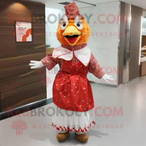 Fried Chicken maskot...