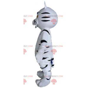 Mascota gigante gato tigre blanco y negro - Redbrokoly.com