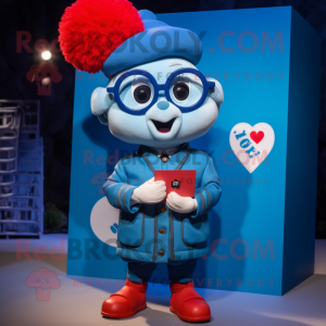 Mascotte de personnage de...