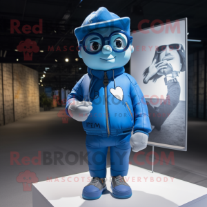 Mascotte de personnage de...