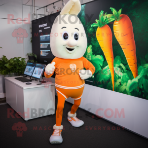 Cream Carrot mascotte...