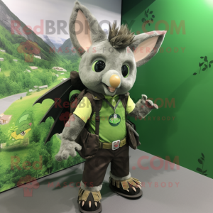 Forest Green Bat mascotte...