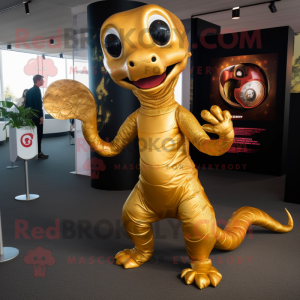 Gouden Hydra mascotte...