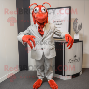 Sølv Lobster Bisque maskot...