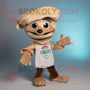 Beige Ceviche mascotte...