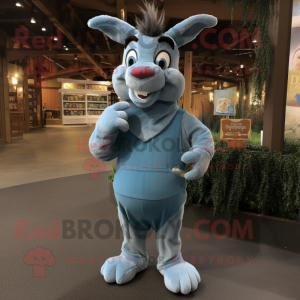 Blue Donkey mascotte...