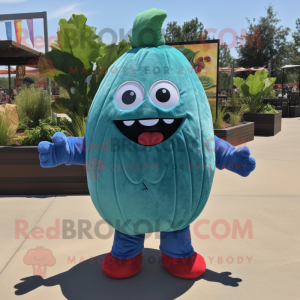 Blue Watermelon mascotte...