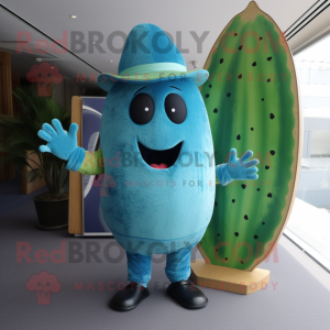 Blue Watermelon mascotte...