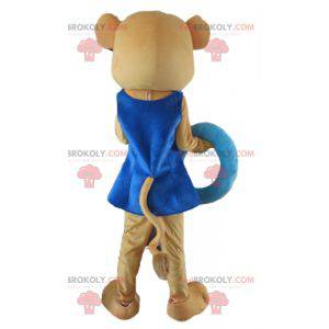 Sala mascot brown lioness Simba's girlfriend with a dress -