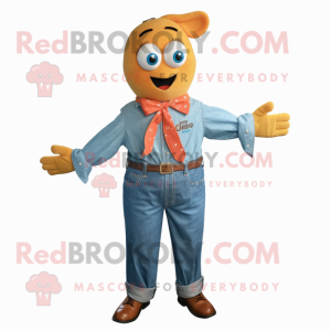 Rust Mango maskot kostyme...