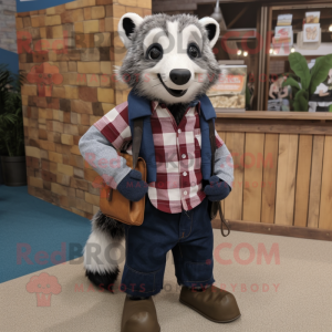Postava maskota Badger...
