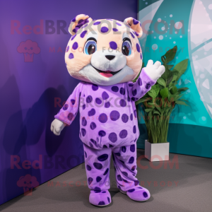 Lavender Leopard mascotte...