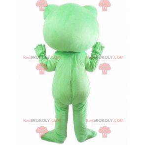 Giant and funny green frog mascot - Redbrokoly.com