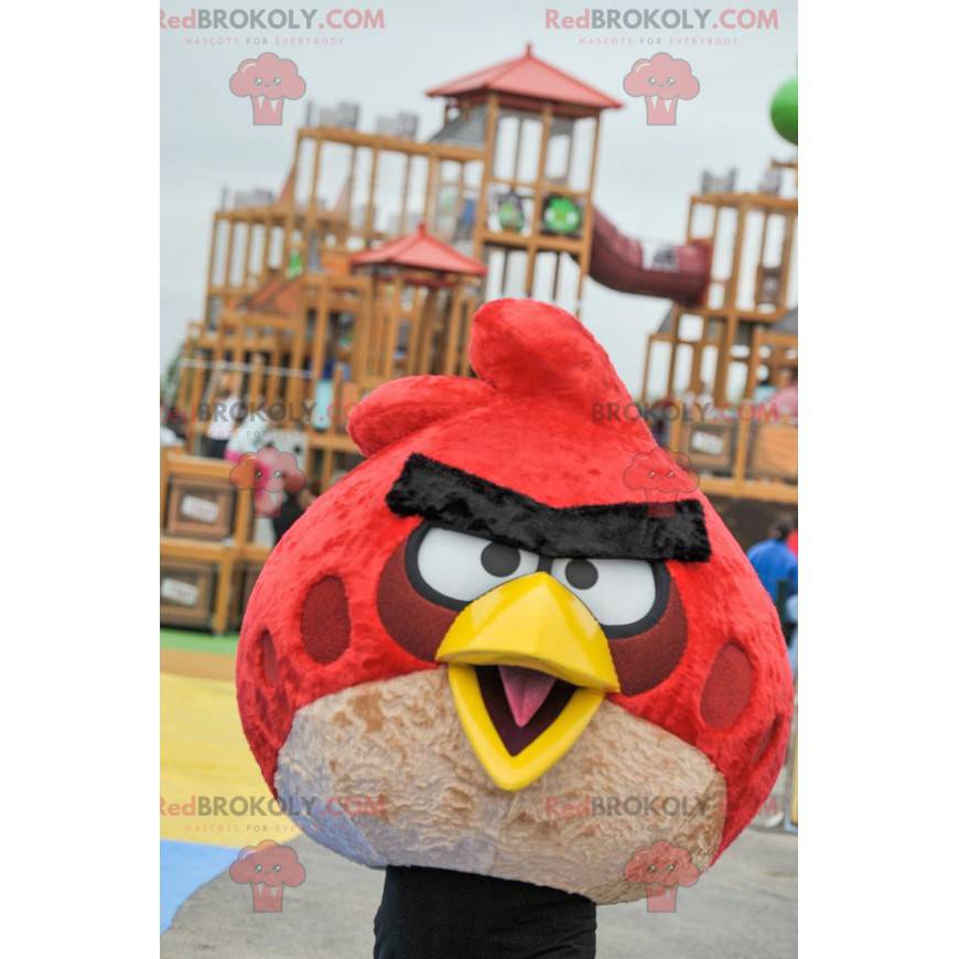 Uccello famoso del videogioco della mascotte di Angry Birds -