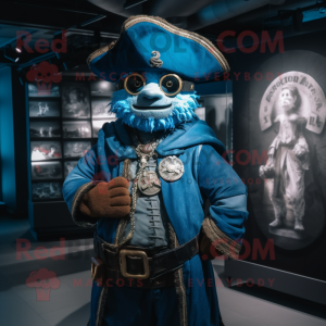 Blue Pirate mascotte...