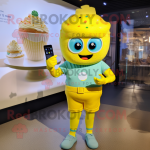 Citrongul Cupcake maskot...