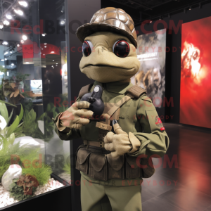  Soldier mascotte kostuum...