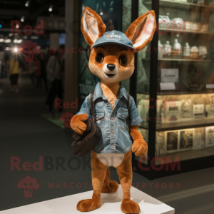 Rust Roe Deer mascotte...