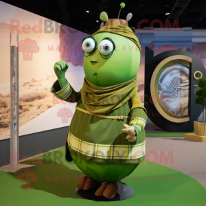 Oliven sekkepipe maskot...