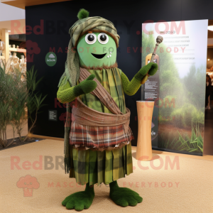Olive Bagpipe mascotte...