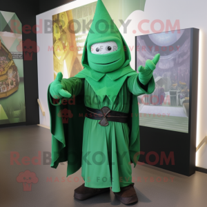 Green Wizard mascotte...