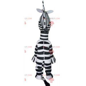 Mascotte van de beroemde zebra Marty uit de cartoon Madagascar