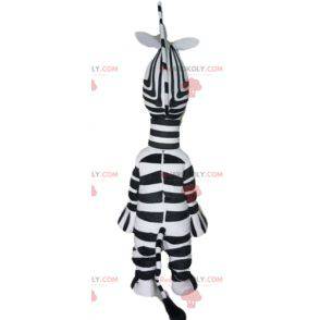Mascot of the famous zebra Marty from the cartoon Madagascar -