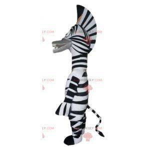 Maskot slavné zebry Marty z kresleného Madagaskaru -