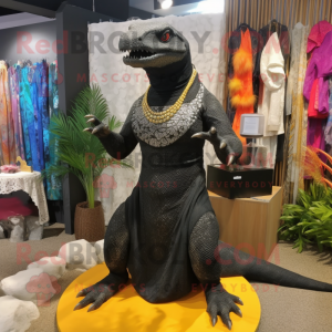 Black Komodo Dragon...