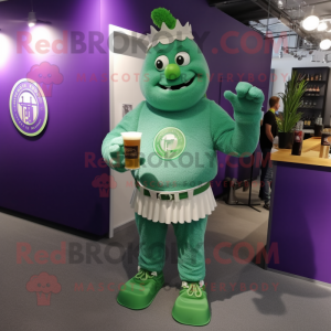 Lila-grünes Bier...