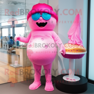 Pink Cupcake mascotte...