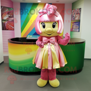 Pink Pot Of Gold maskot...
