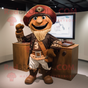 Brown Pirate mascotte...