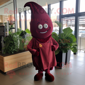 Maroon Beet mascotte...