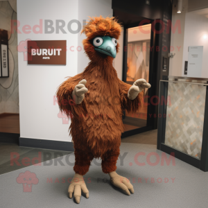 Rust Emu mascotte kostuum...