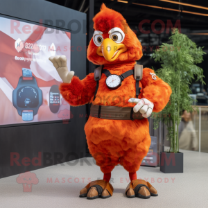 Rust Hens mascotte kostuum...