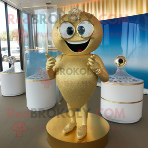 Guld forlovelsesring maskot...
