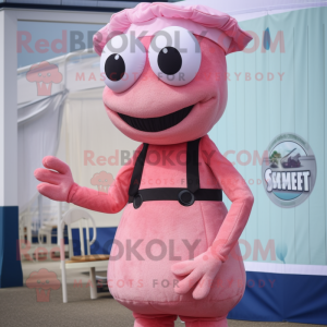 Pink Shrimp Scampi mascotte...