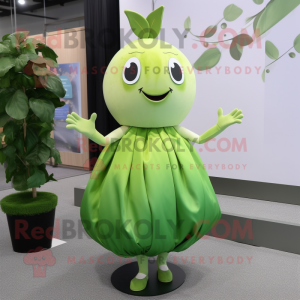Oliven reddik maskot drakt...