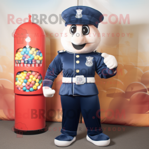 Navy Gumball Machine maskot...