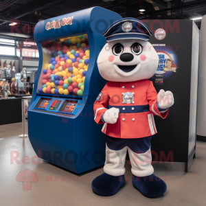 Navy Gumball Machine maskot...