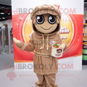 Tan Ramen mascotte kostuum...