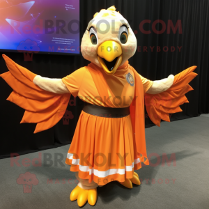 Orange Eagle mascotte...