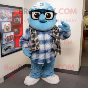 Sky Blue Camera mascotte...