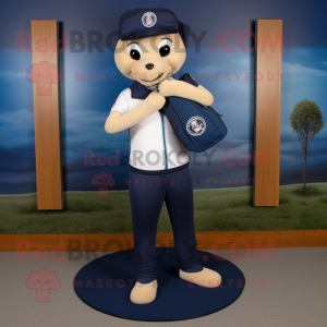 Navy Golf Bag maskot...