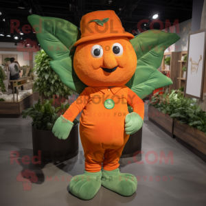 Oranje Spinazie mascotte...