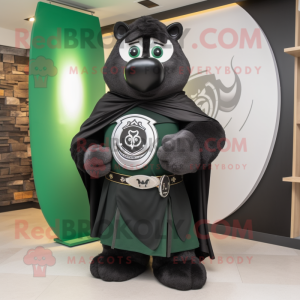 Black Celtic Shield maskot...