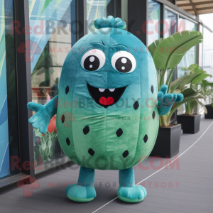 Teal Watermelon mascotte...