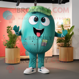 Teal Watermelon mascotte...