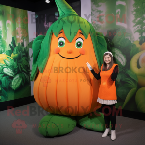 Orange Beanstalk mascotte...